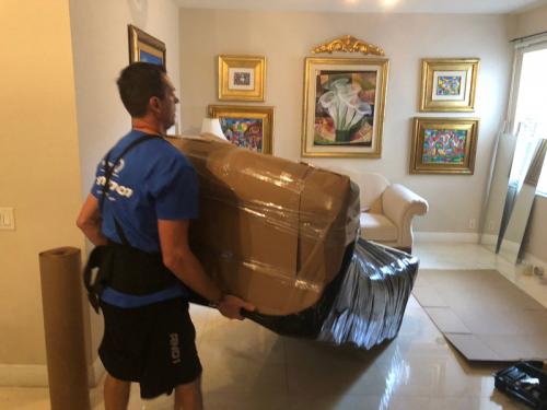 Our furniture movers Miami know their way around all types of furniture.